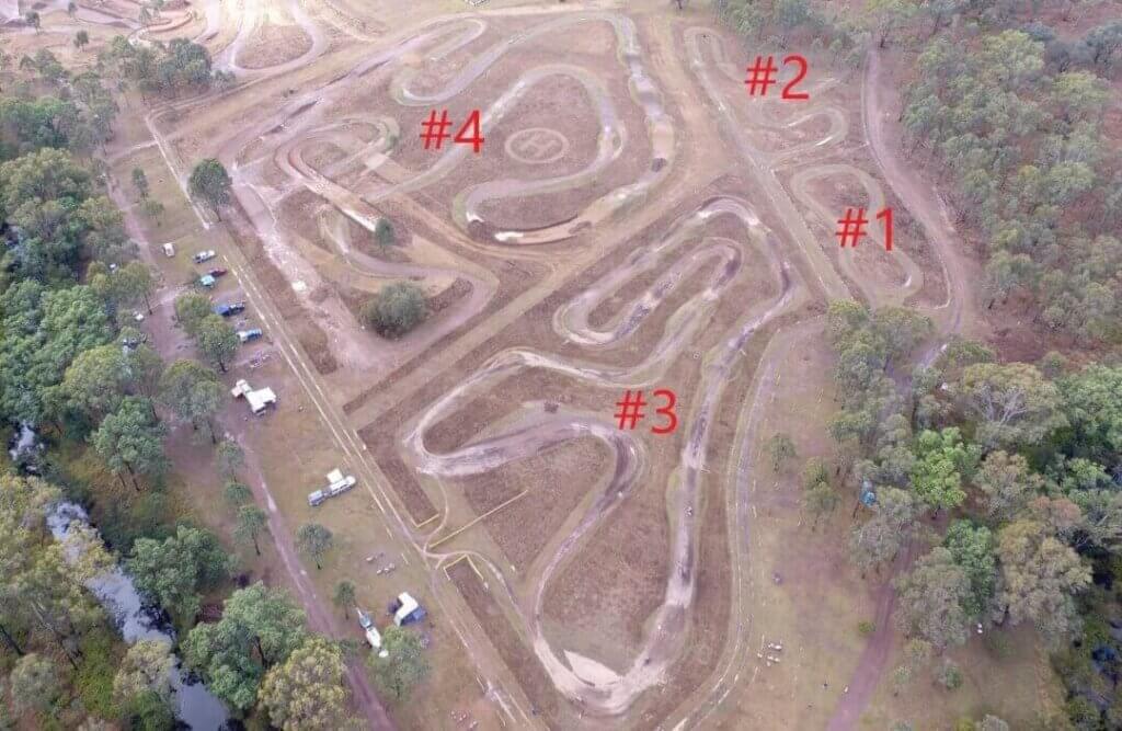 motorbike tracks, dirt bike track